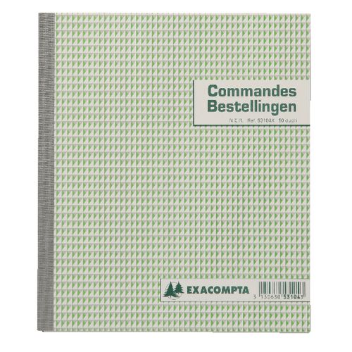 Register bestellingen 53104x 18x21cm tweevoud nl fr