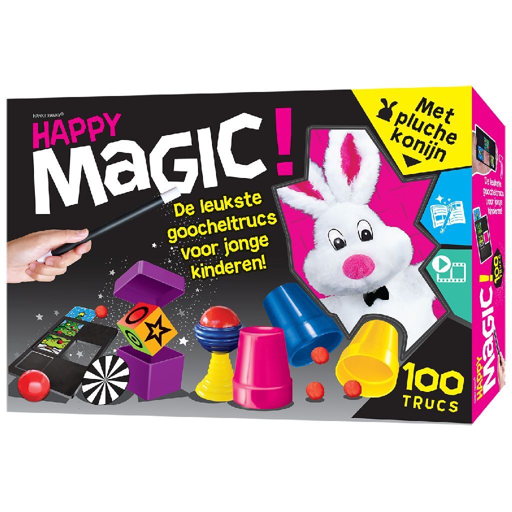 Hanky Panky Toys Happy 100 Tricks + Plüschhase