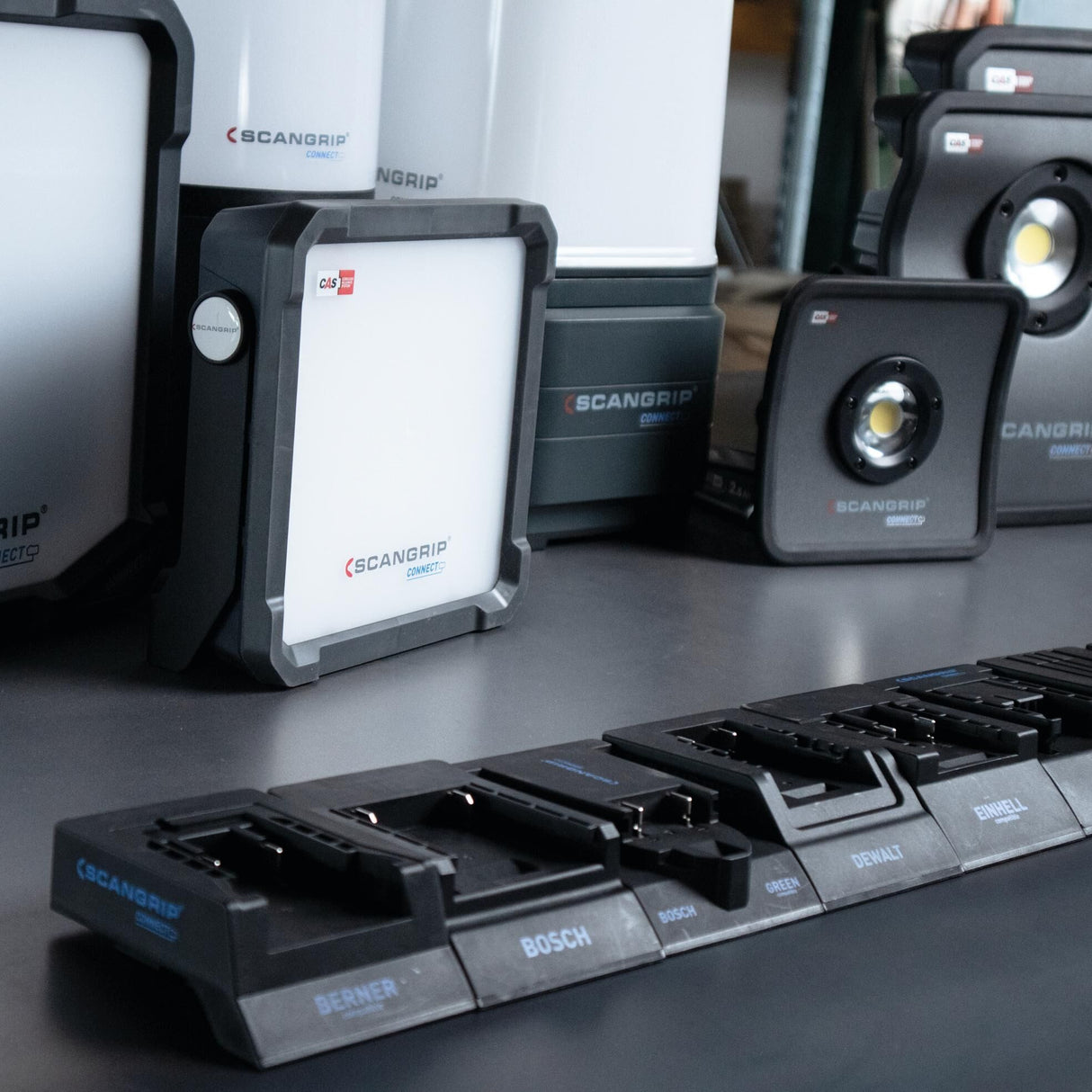 Scangrip Adapter Stecker Adapter 18V Akku wuert f.Arbeitsscheinwerfer