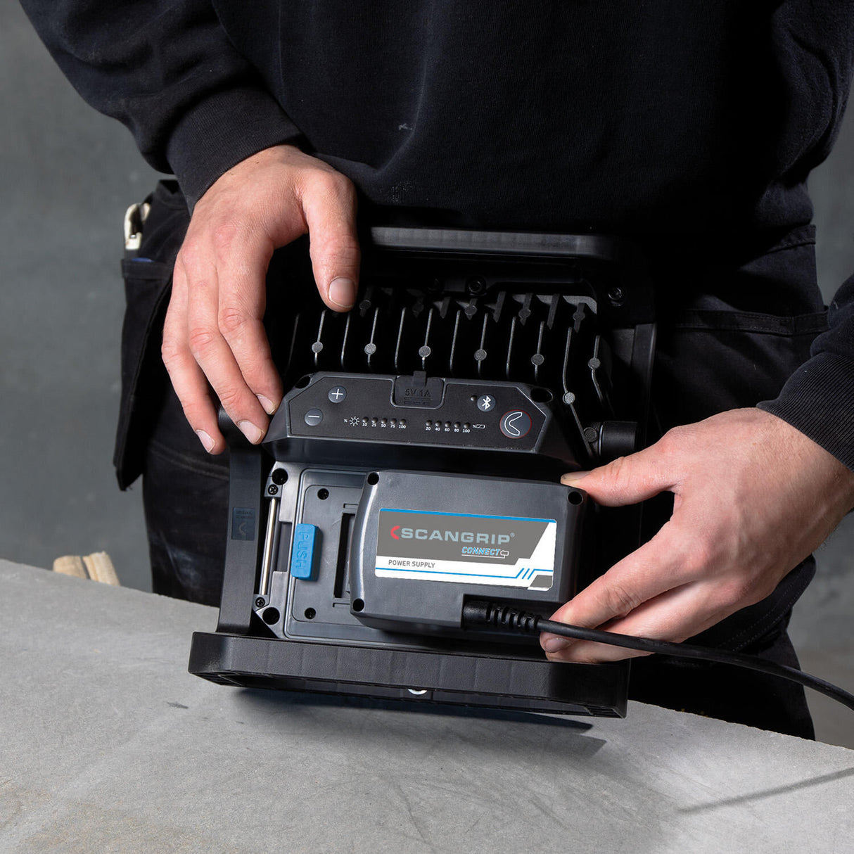 Scangrip power supply connect . power supply power supply connect