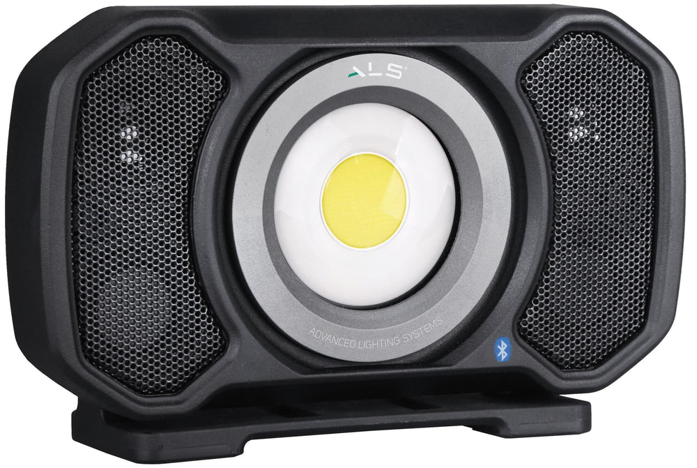 Scangrip work light as audio light led work lights as audio light