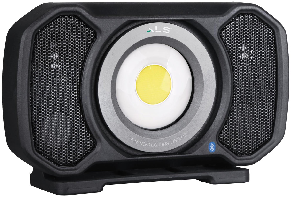 Scangrip work light as audio light led work lights as audio light