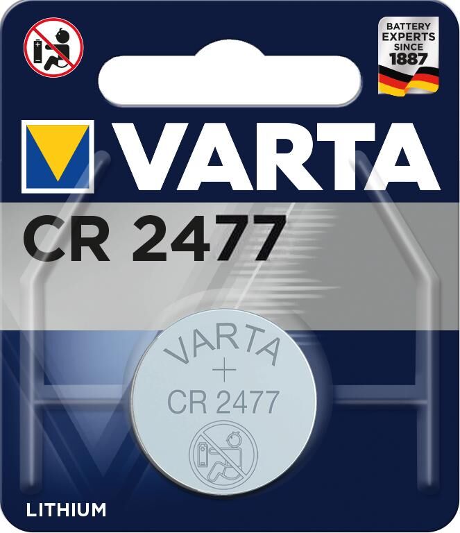 Батерия с монета Varta cr2477 литиева 3v 1 блистер
