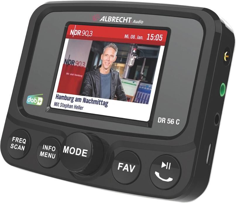 Eno adapter albrecht dr 56 c. digital radio adapter dab albrecht dr 56 c