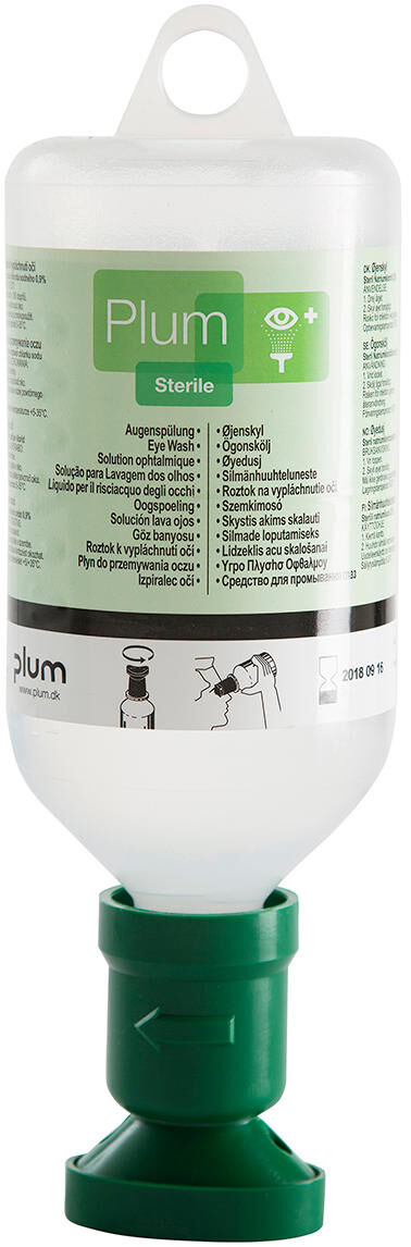 Plum Eyewash Léisung Aenwäschfläsch 500 ml
