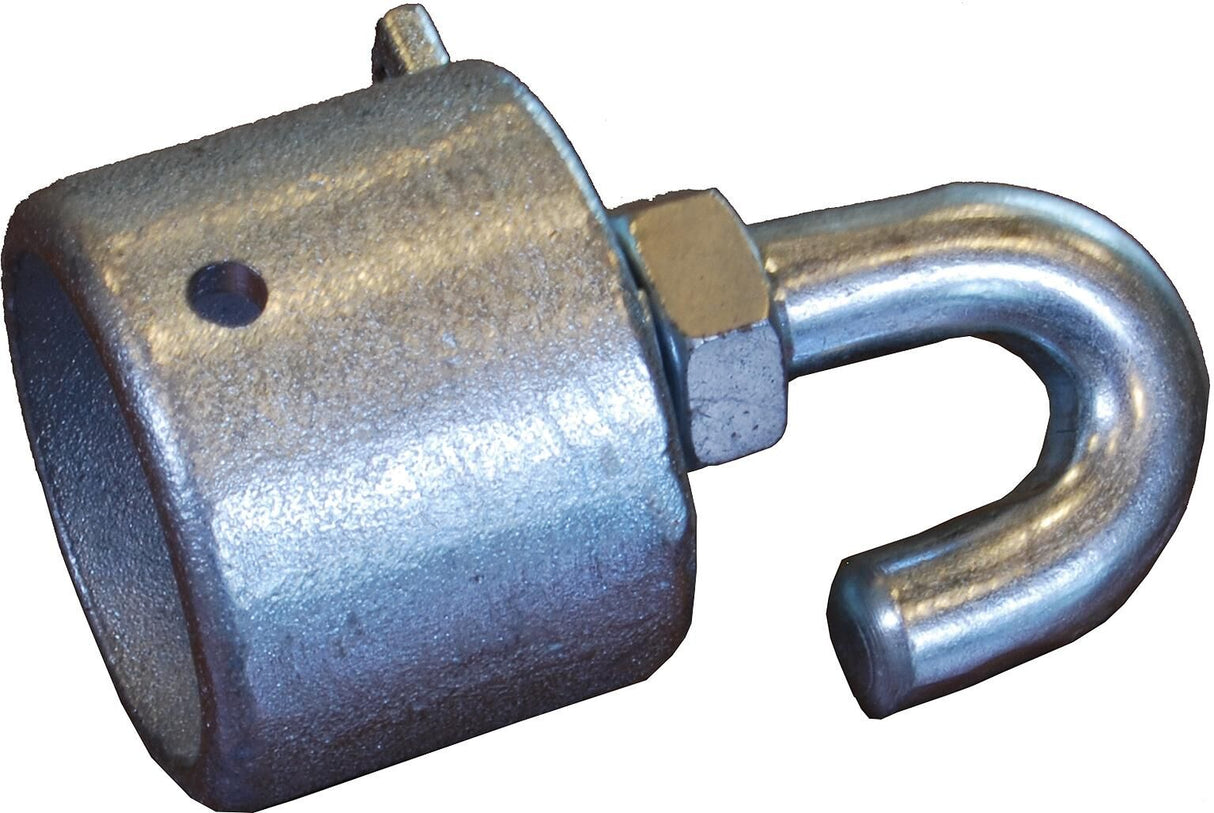 Bünte end piece chest bar end piece with hook zinced