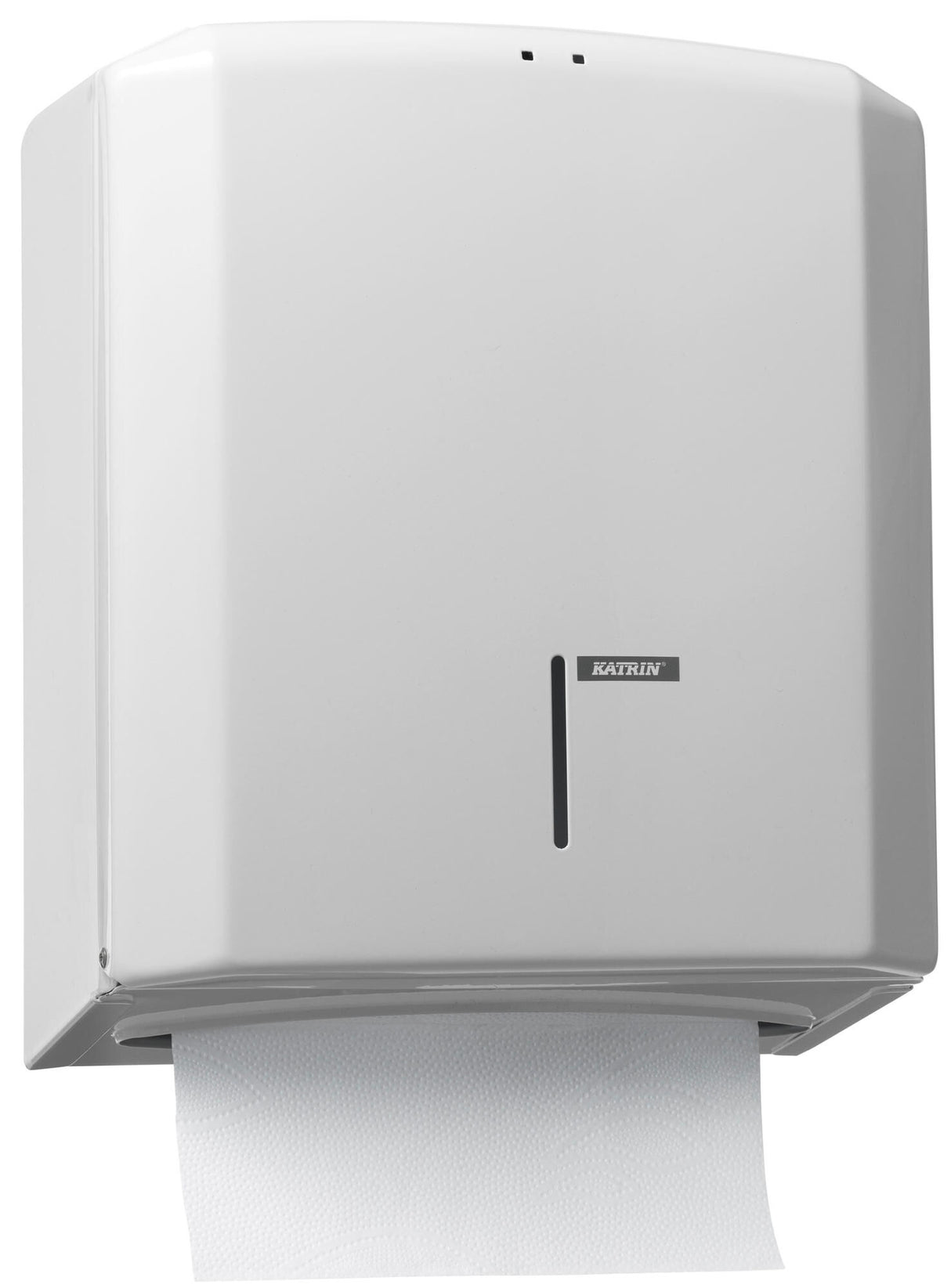 Katrin towel dispenser hand towel m dispenser folded towel dispenser m metal white