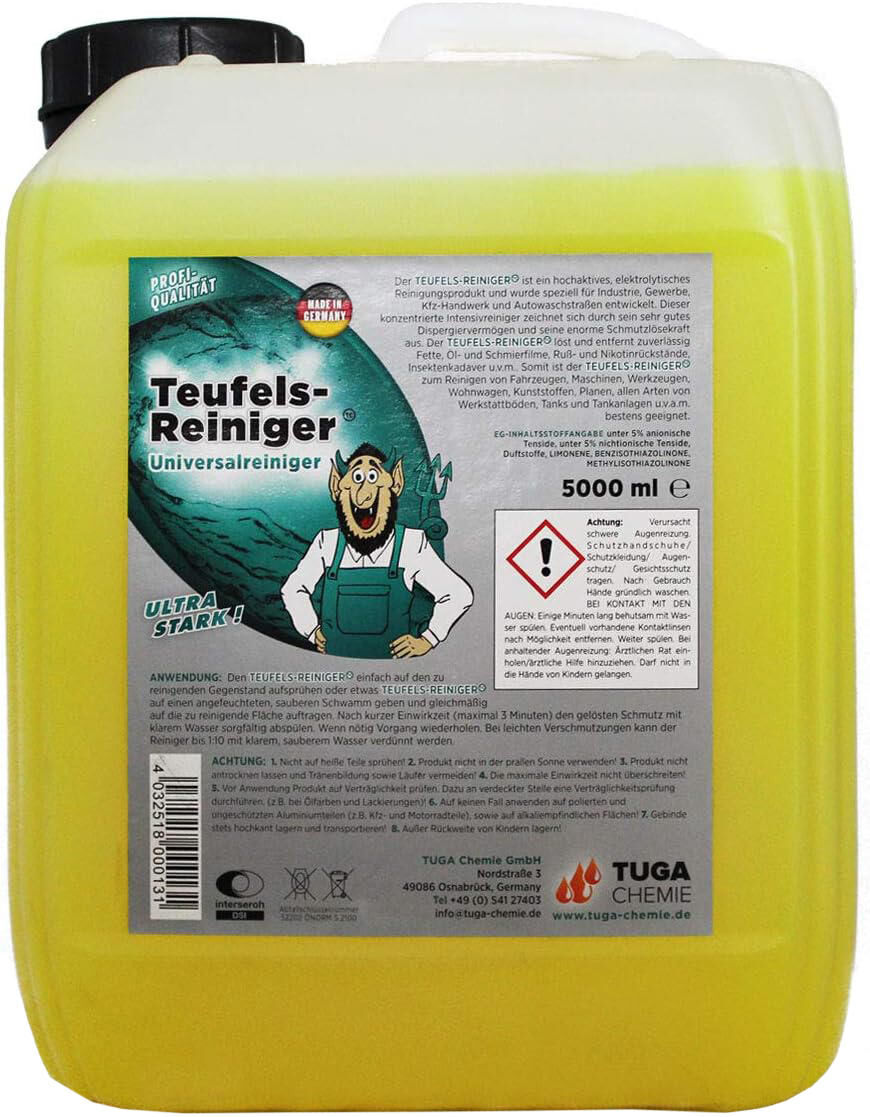 Tuga chemistry universal cleaner teufels cleaner devil's cleaner 5l tuga