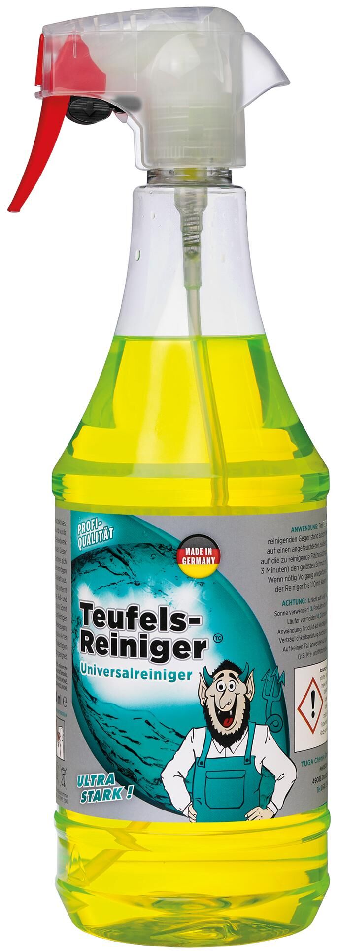 Tuga chemistry universal cleaner teufels cleaner devil's cleaner 1 ltr. all purpose cleaner