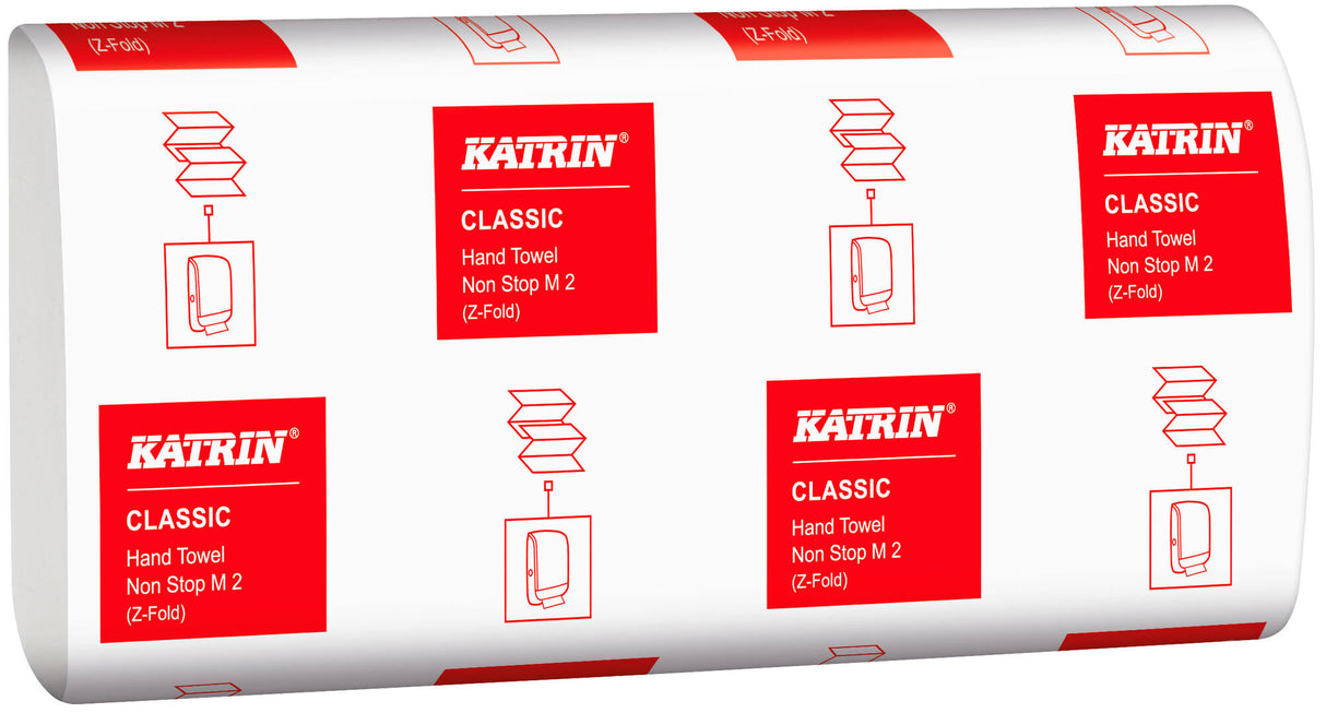 Katrin classic non-stop m2 folded towel folded hands. 25x160 shee non-stop m2s