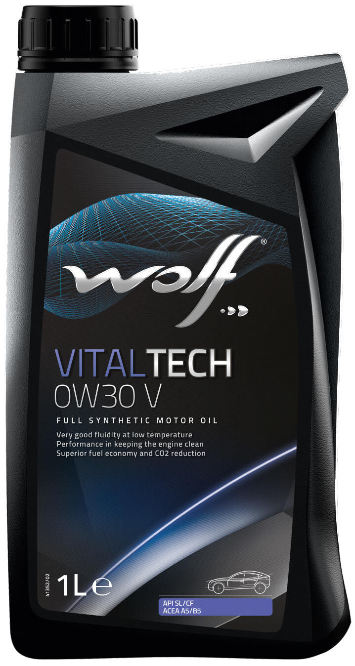 Wolf motor oil vitaltech v . motoroil 0w30 1l vitaltech v