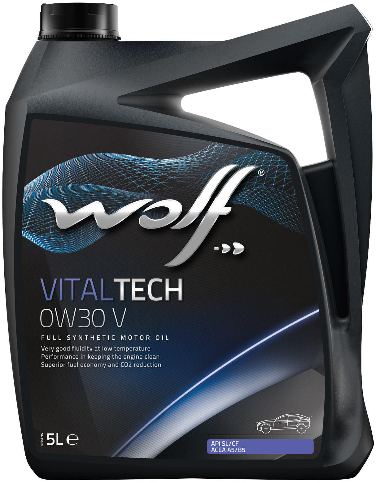 Wolf motor oil vitaltech v . motoroil 0w30 5l vitaltech v