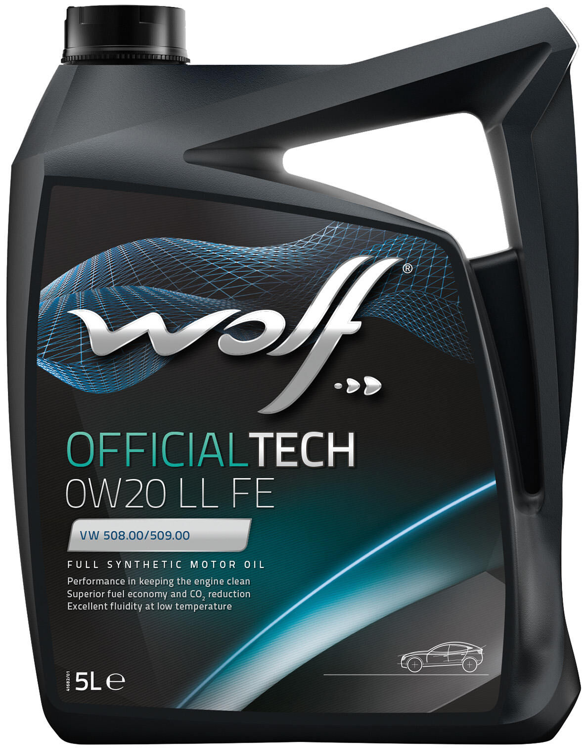 Wolf motor oil officialtech ll fe . motoroil 0w20 5l off.tech ll fe