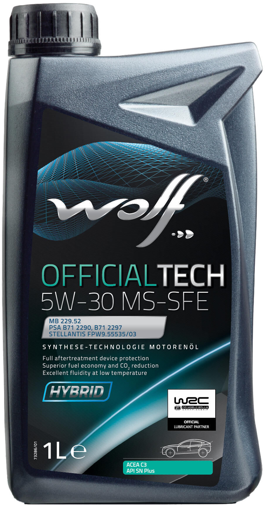 Wolf motor oil officialtech ms-sfe . motoroil 5w30 1l off.tech ms-sfe