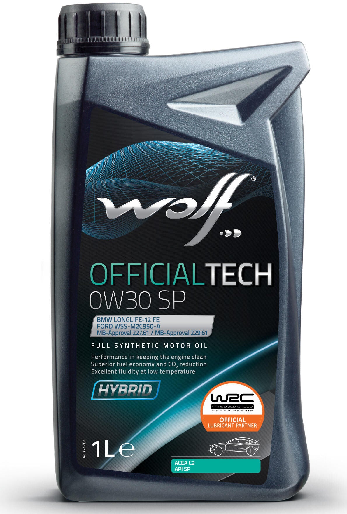 Wolf motorolie officialtech sp . motoroil 0w30 1l off.tech sp