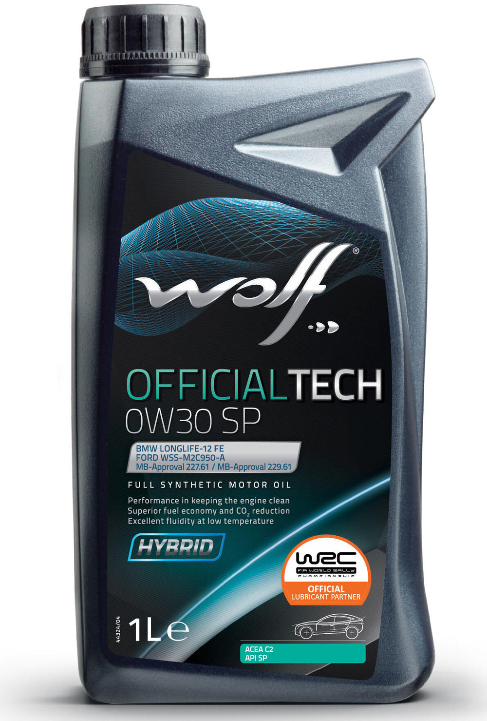Wolf motor oil officialtech sp . motoroil 0w30 1l off.tech sp
