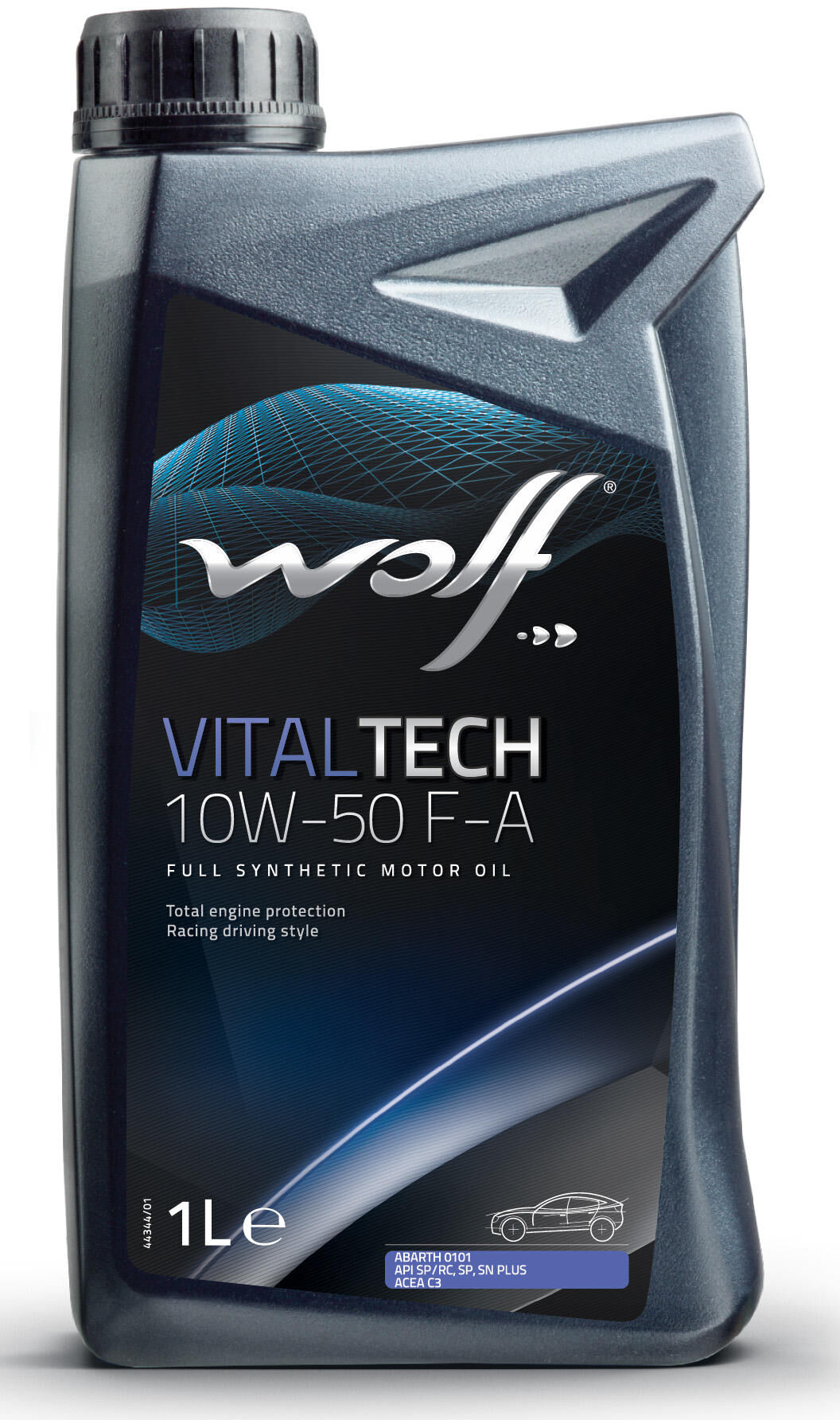 Wolf motorolie vitaltech f-a . motoroil 10w-50 1l vital tech f-a