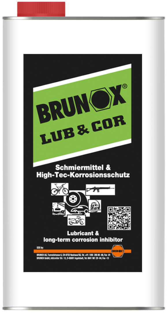 Brunox corrosion protection lub cor lubricants 5 l lub cor