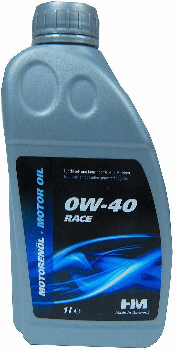 Hm motor oil race motor oil 0w40 race fully synthetic 1 ltr.