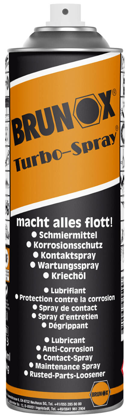 Brunox multi-olej turbo sprej turbo sprej 500 ml