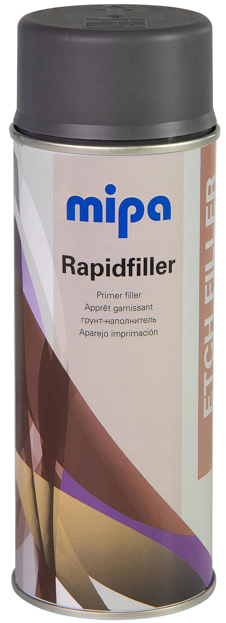 Mipa primer filler rapidfiller rapidfiller spray 400ml dark gray