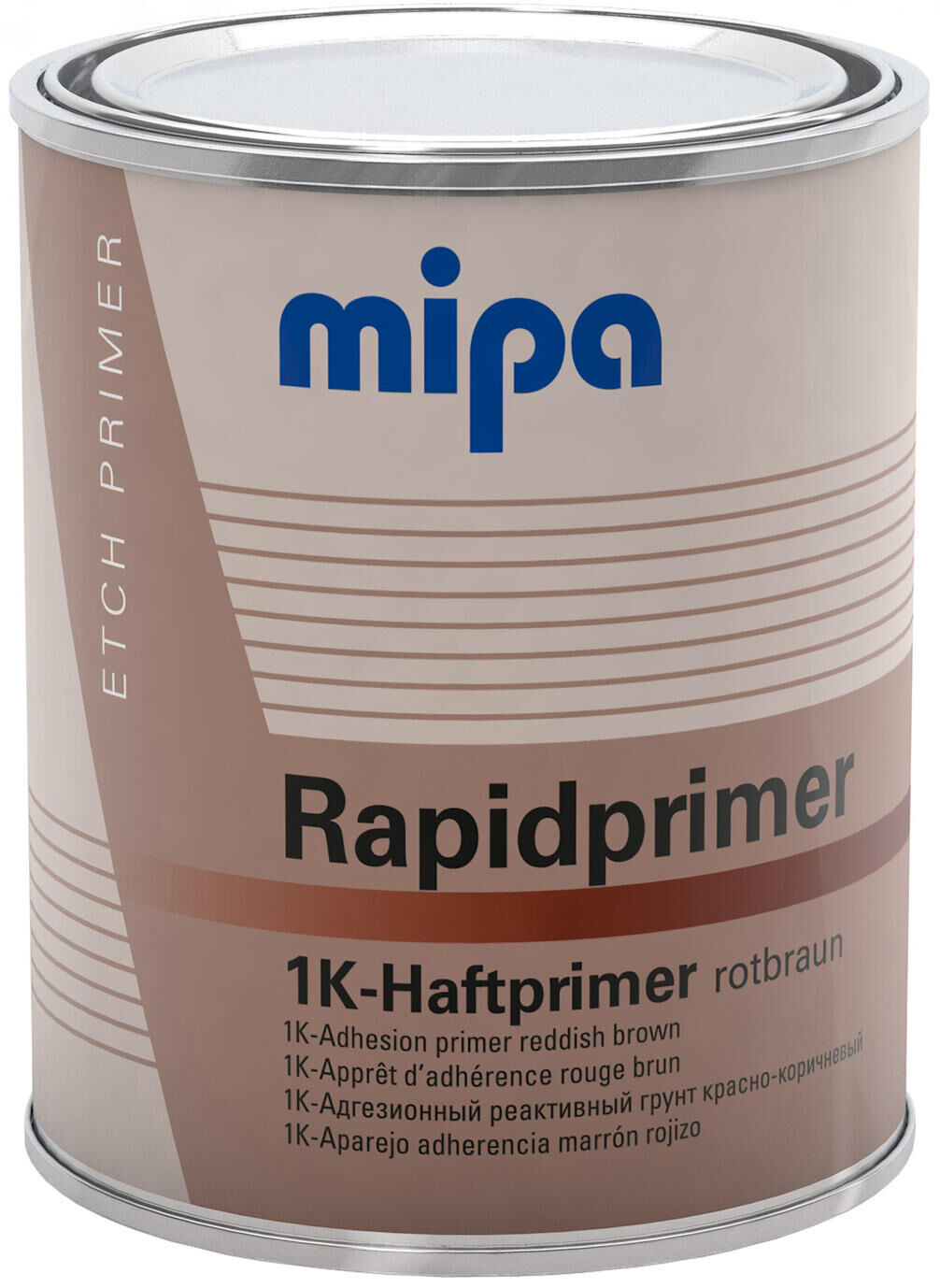 Mipa adhesive primer rapidprimer rapidprimer red-brown 3l
