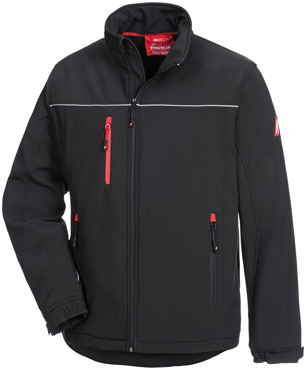 Nitras safety nitras softshell jacket motion tex light softshell jacket size. m motion tex light black