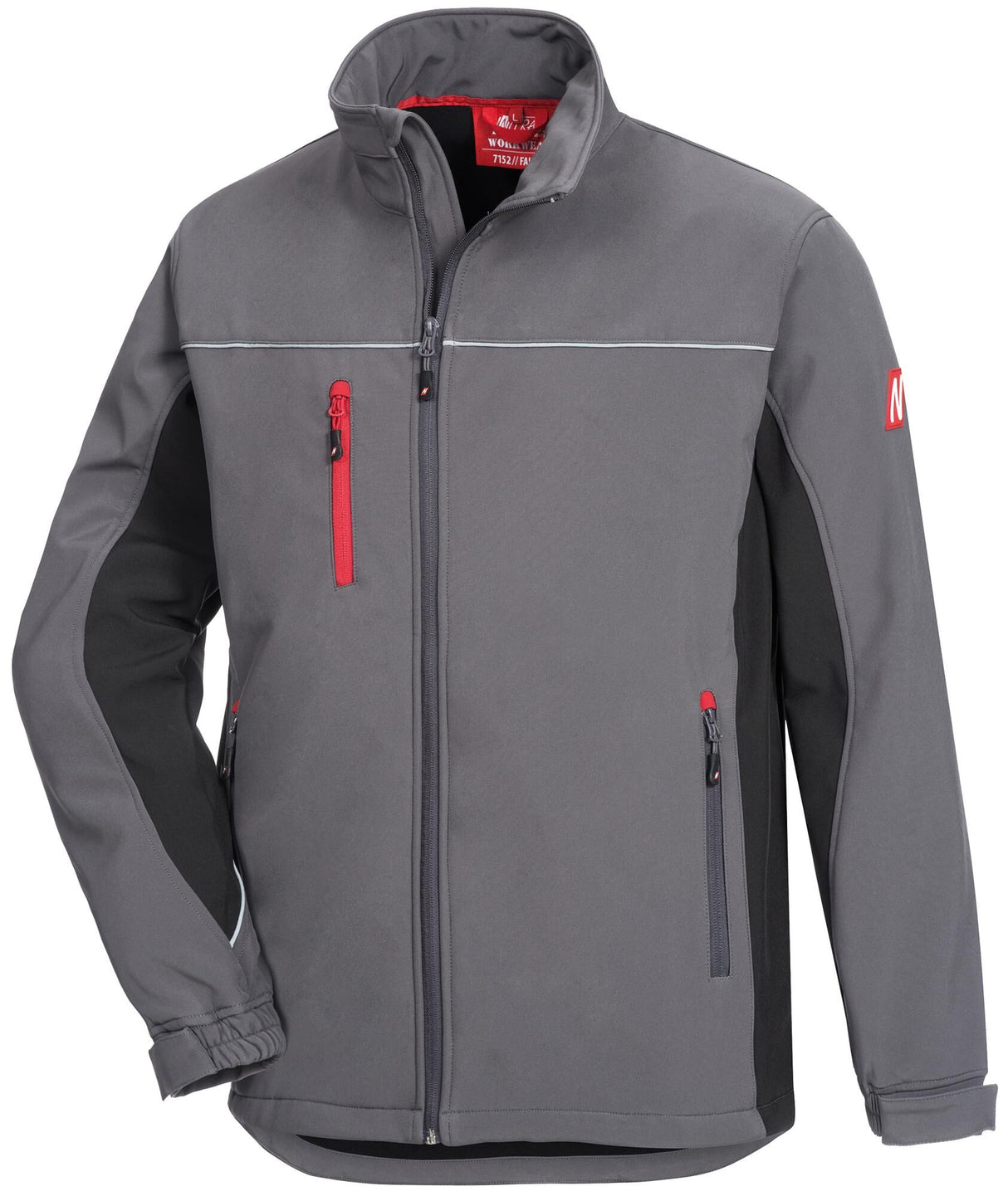 Nitras safety nitras softshell jacket motion tex light softshell jacket size. xl motion tex light gray sw