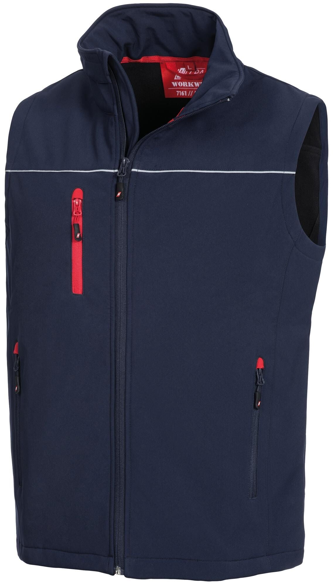 Nitras safety nitras softshell vest motion tex light softshell vest size. l motion tex light blue