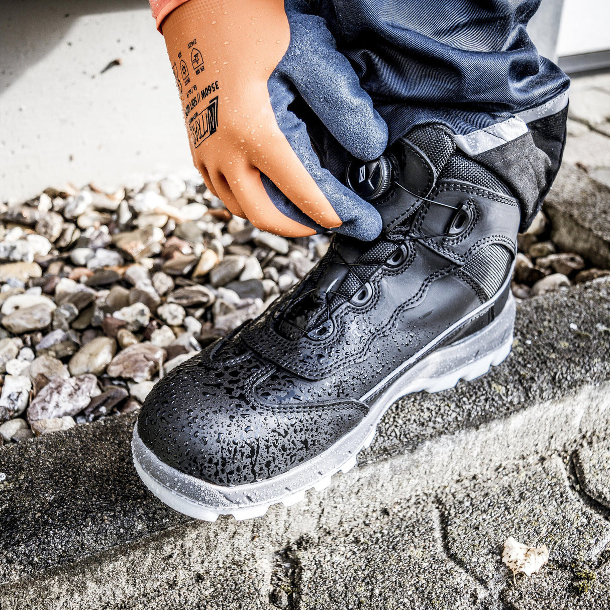 Nitras safety nitras boot sport step mid fit safety boots gr. 46 sport step mid fit