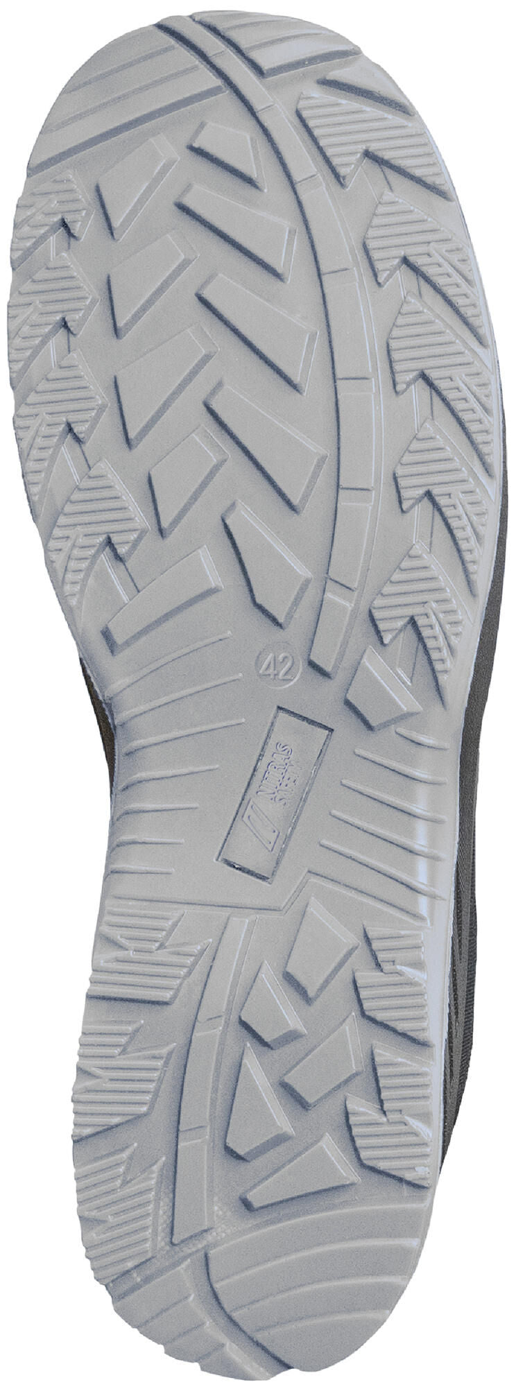 Nitras safety nitras boot solid step mid safety boots gr. 40 solid step mid gray