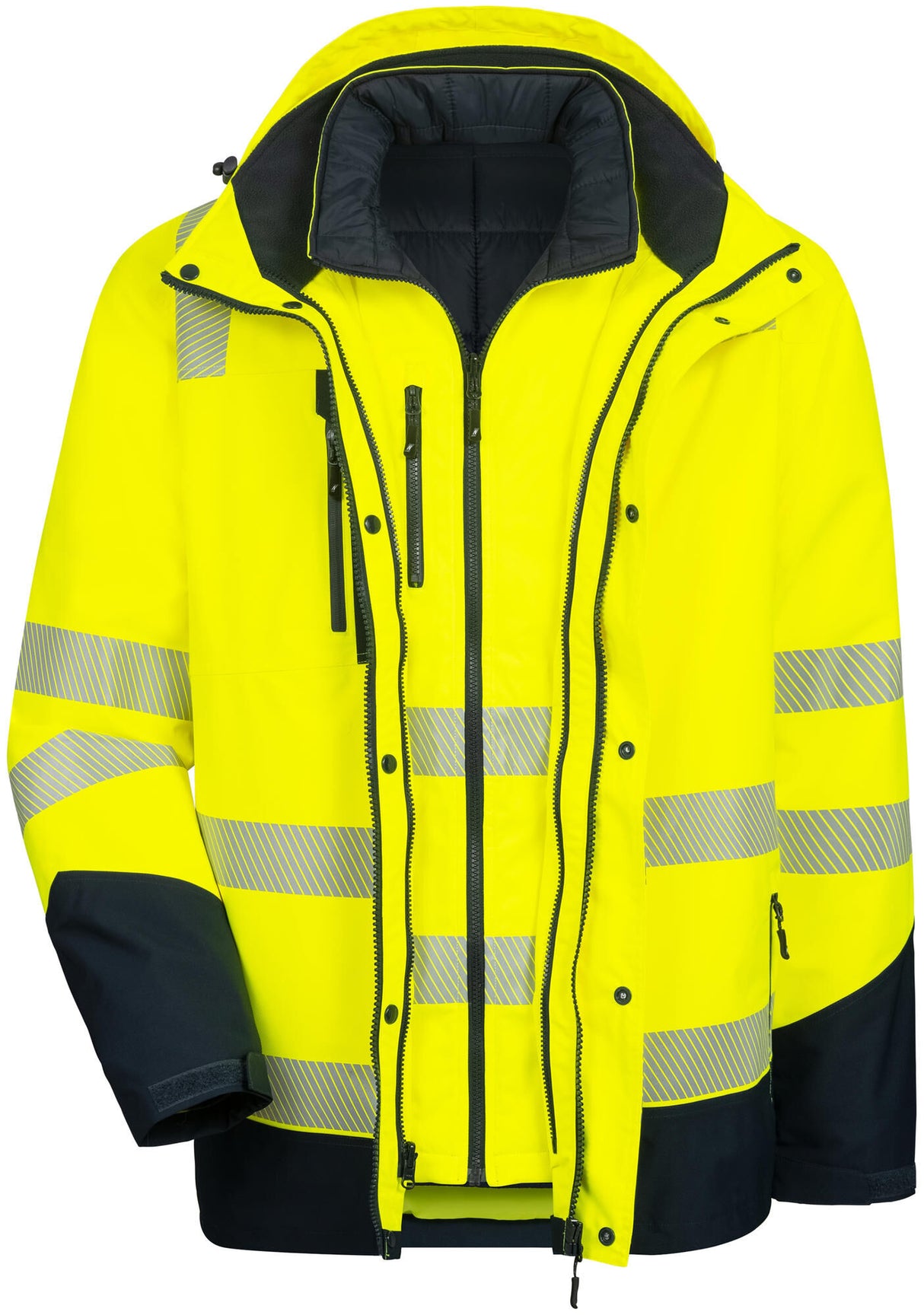 Nitras safety fluorescent jacket motion tex viz plus from jackets gr. l nitras motion tex viz