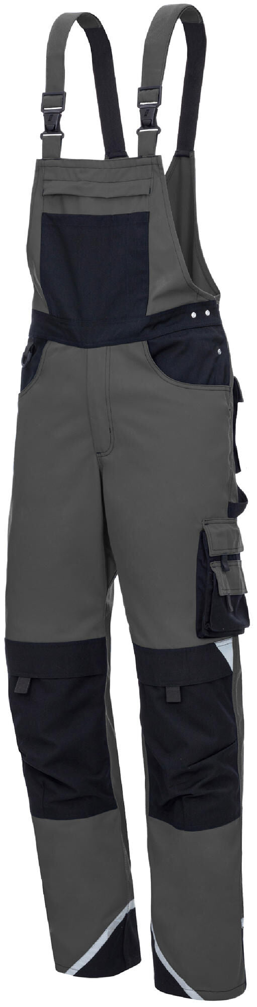 Nitras safety nitras motion tex plus salopette dungarees nitras mot.tex plus 48 gray black