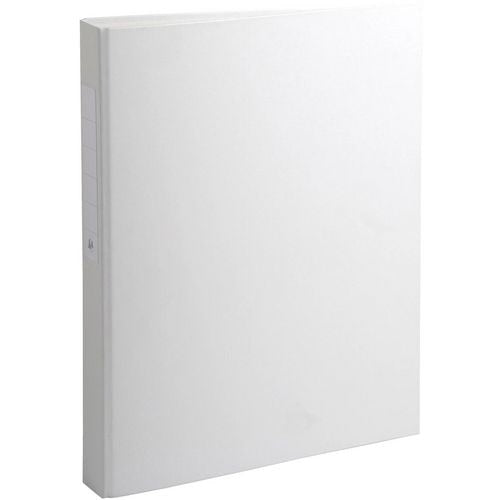 Ringbanden exacompta karton pp 26x32cm rugbreedte 4 cm wit 2-rings d-mechanisme