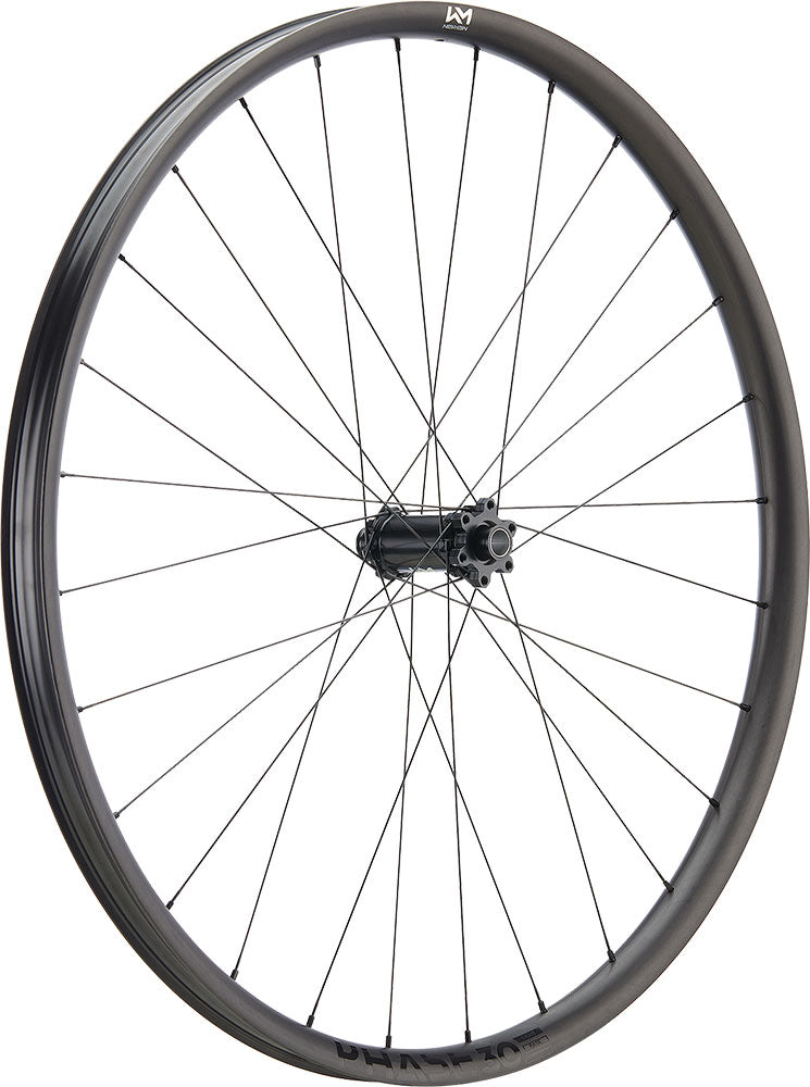 Newmen phase 30 light 27.5 6-bolt 15x110 fade carbon front wheel