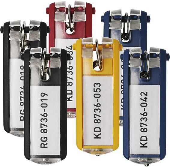 Durable key fob key clip