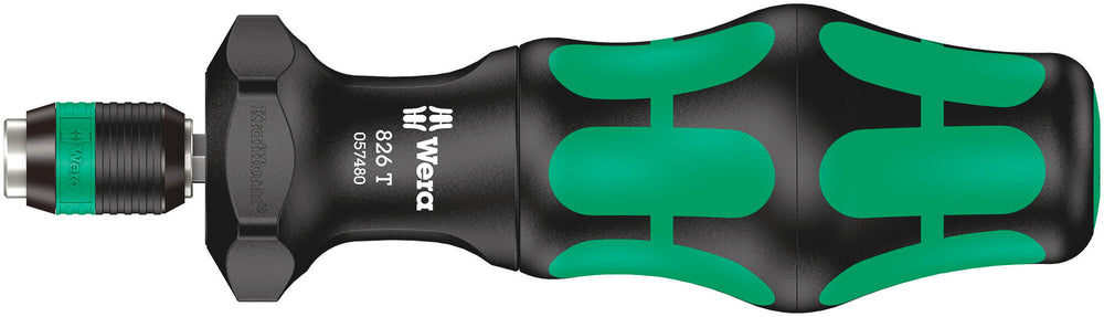 Wera torque screwdriver kraftform turbo 826t ratchet screw hand holder kraftform turbo
