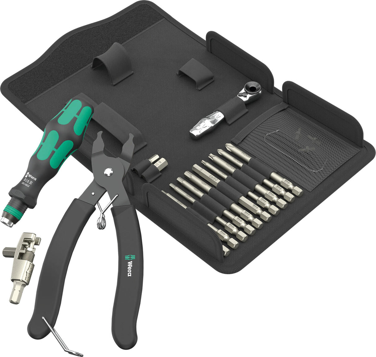 Wera chain rivet tool set 9532 . chain rivet workshop set 9532