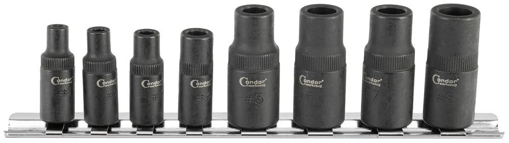 Condor tool holder set 9678 screw taps bracket set 8-piece.