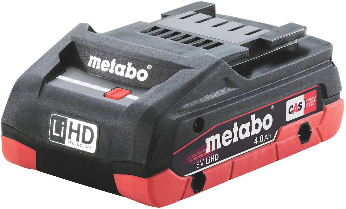 Metabo battery air cooled battery 18v 4.0ah lihd air cooled