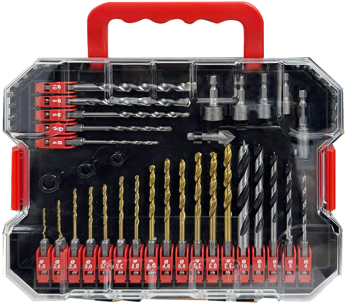 Pro drill assortment bits drill assortment 49tlg.