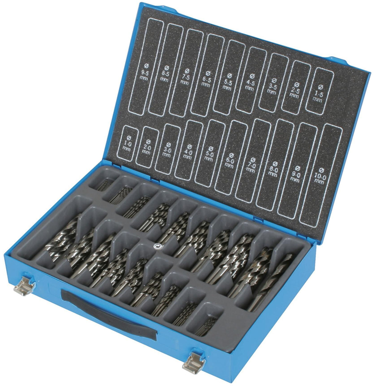 Pro twist drill set drill magazine din 338 170-tlg din338