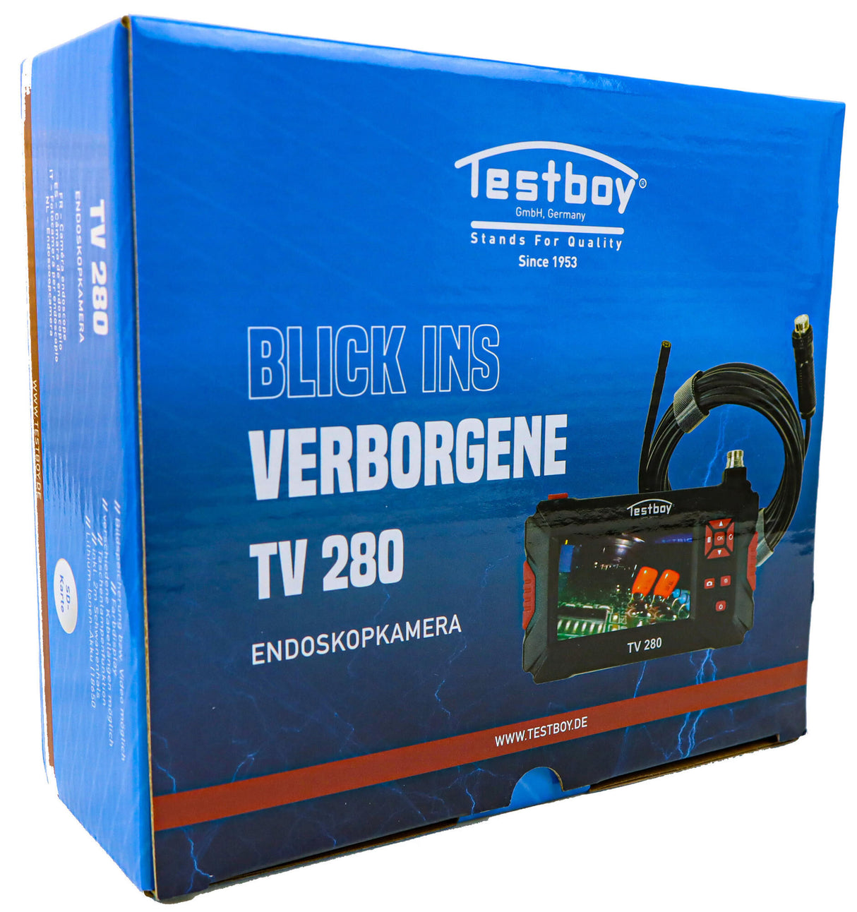 Testboy endoscope tv 280 endoscope camera tv280