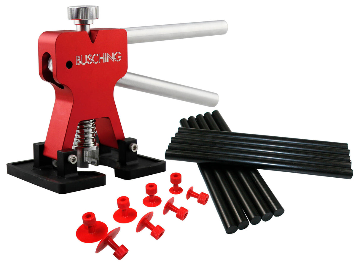 Busching dent removal tool set dellenpuller dent removal tool set dellen-puller