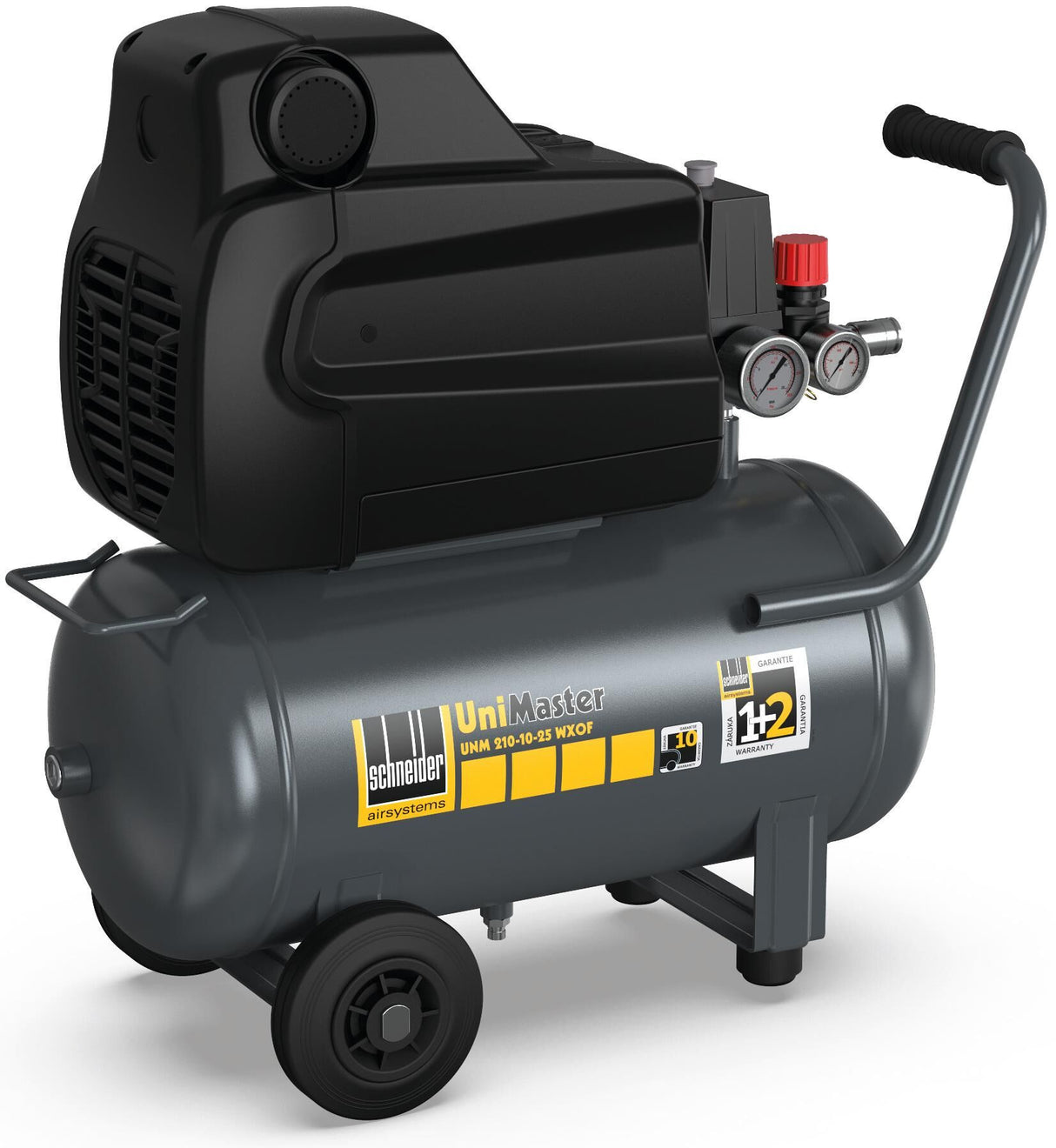 Schneider airsystems kompresor unimaster unm 210-10-25 wxof kompresory typ unm210-10-25 wxof
