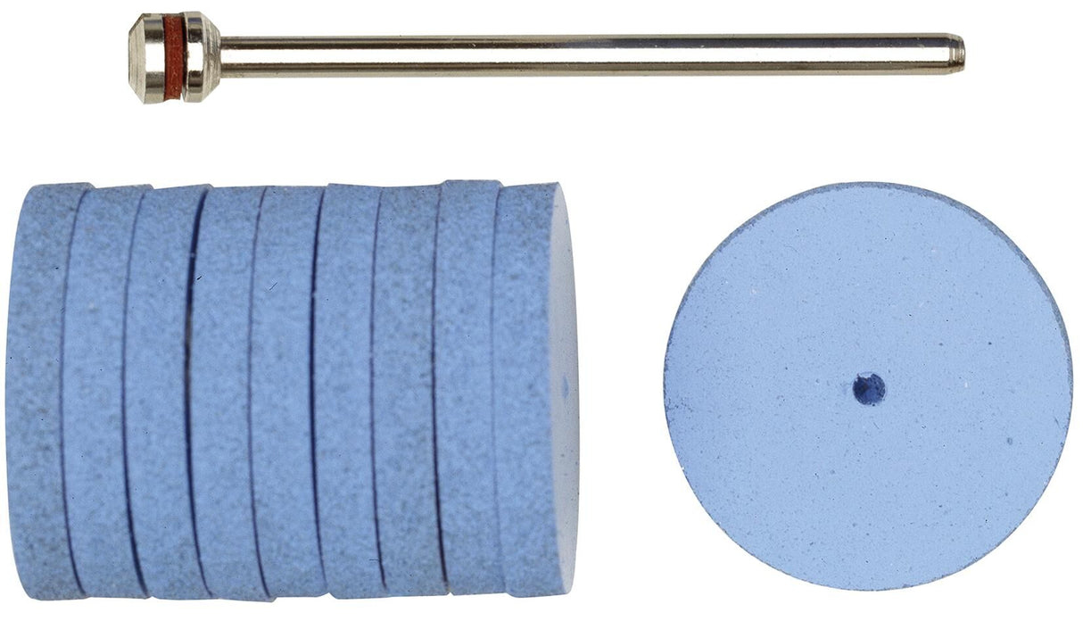 Proxxon polishing set silicone polishing disk wheel 22mm 10 pcs