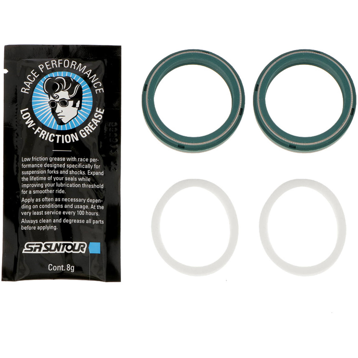 SrSuntour Suntour service kit dust seal for axon34 werx elite fka122-02