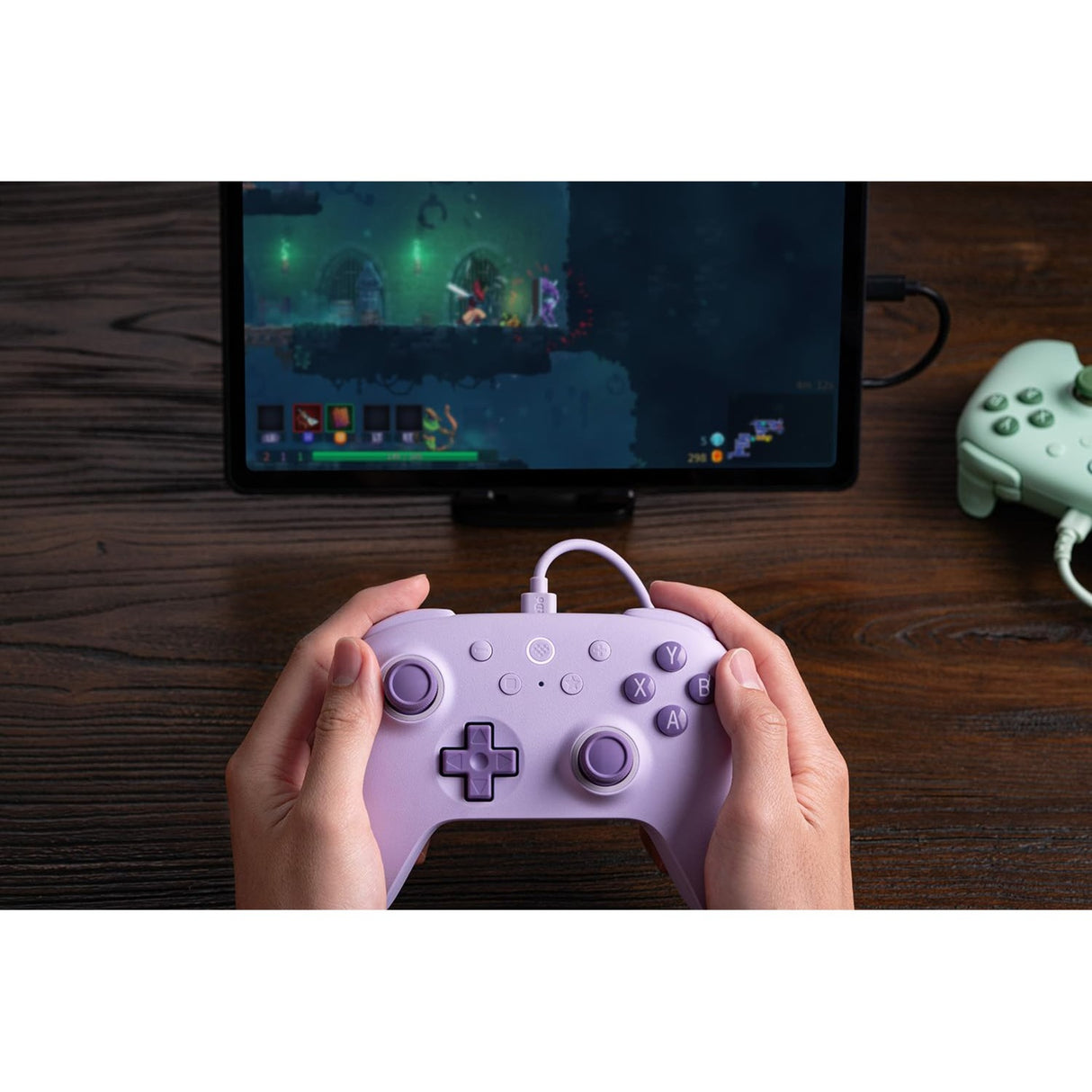 8bitdo último 2c con cable
