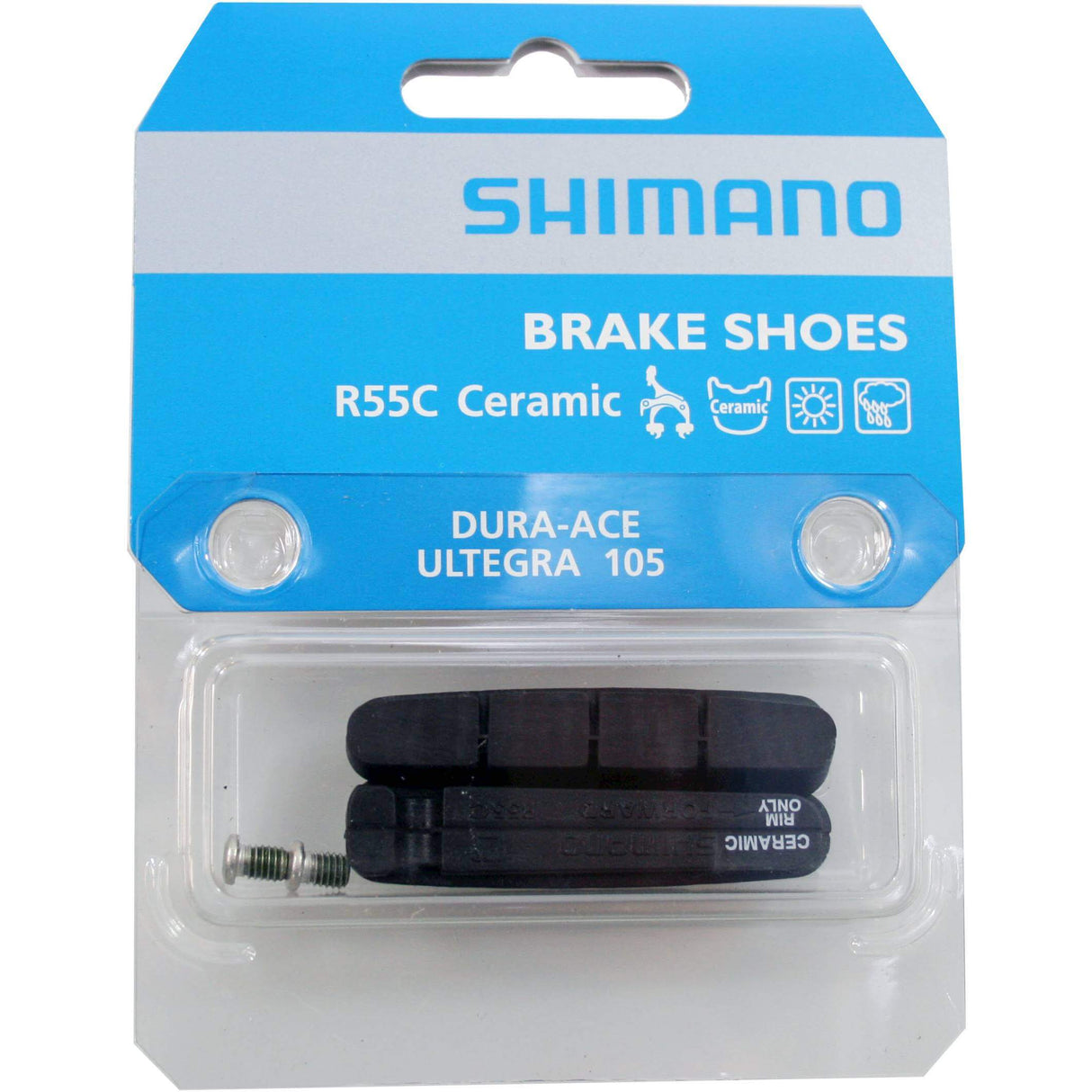 Shimano Brake Rubber R55C Ceramic Rim Br-R9100 Dura-Ace