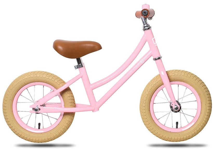 Rebel Kidz Kidz 12,5, rose. Avec volant et selle réglables